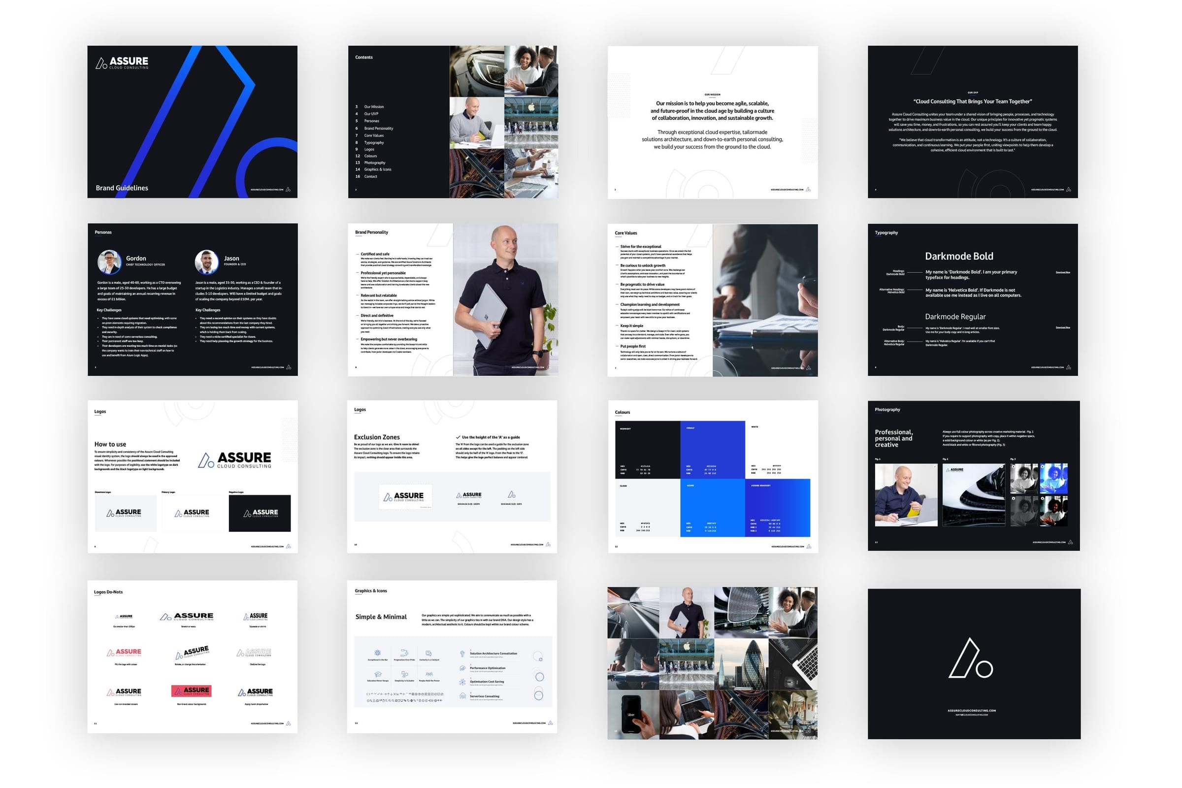 Assure Cloud Consulting design mock-up 1