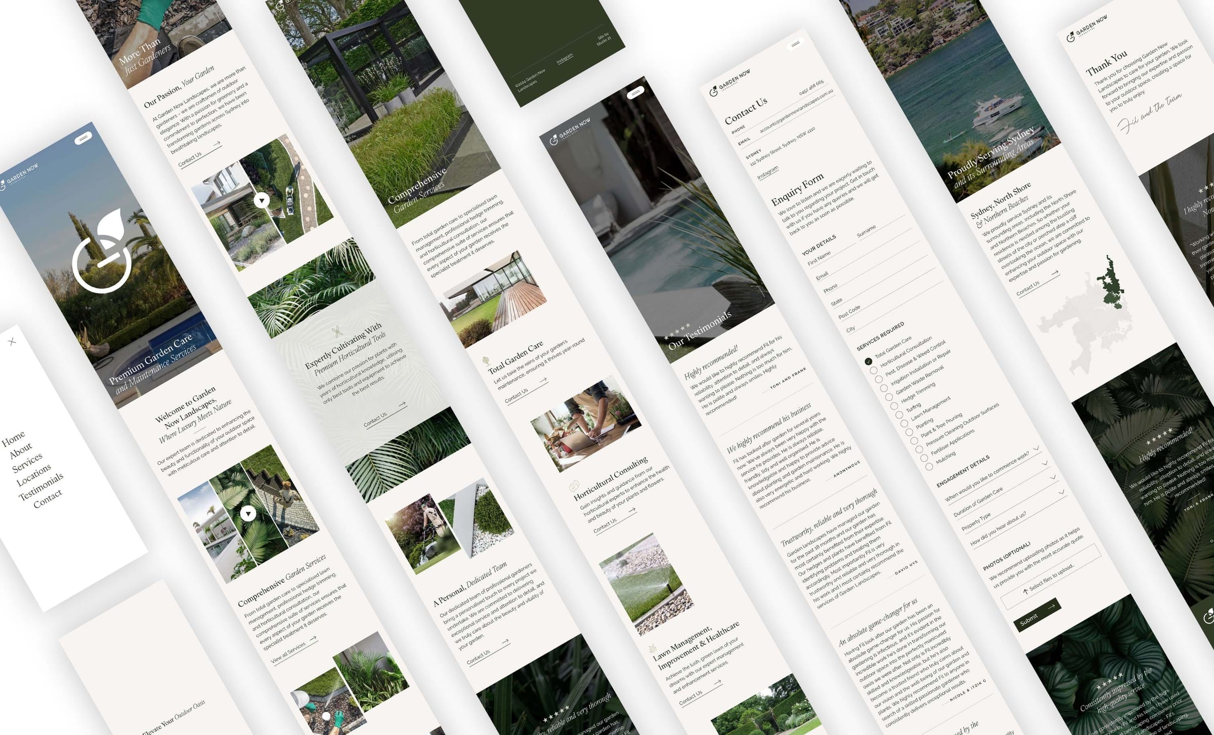Garden Now Landscapes design mock-up 5