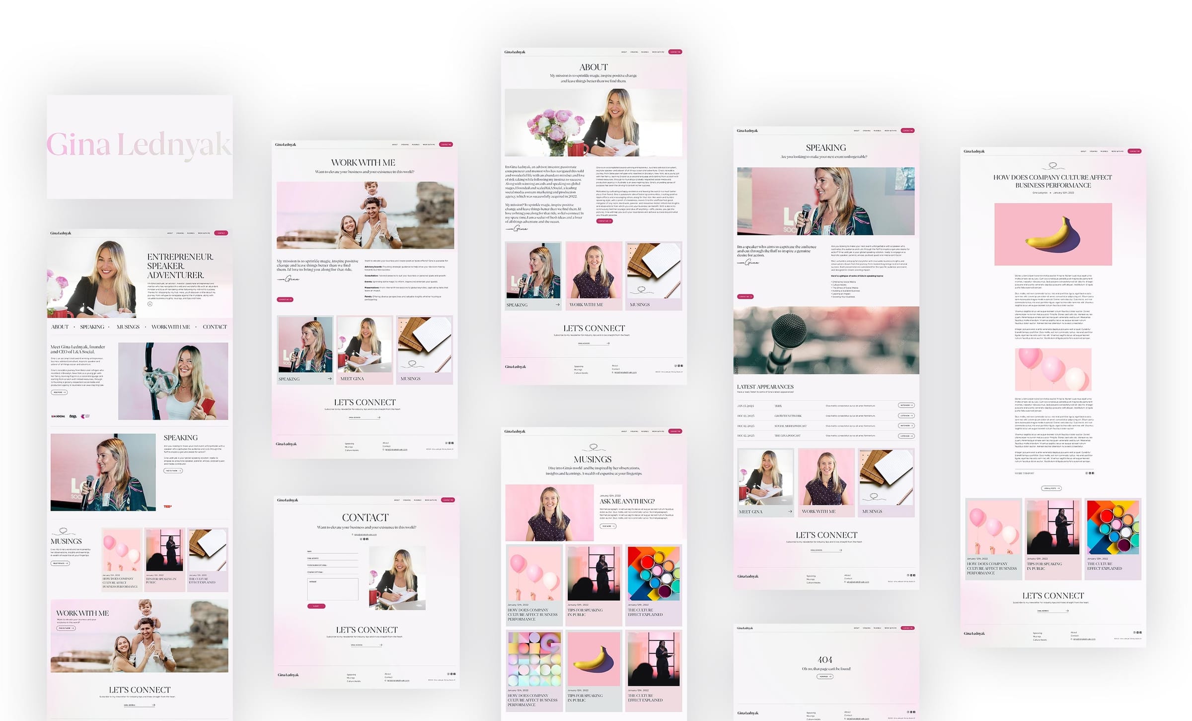 Gina Lednyak design mock-up 3