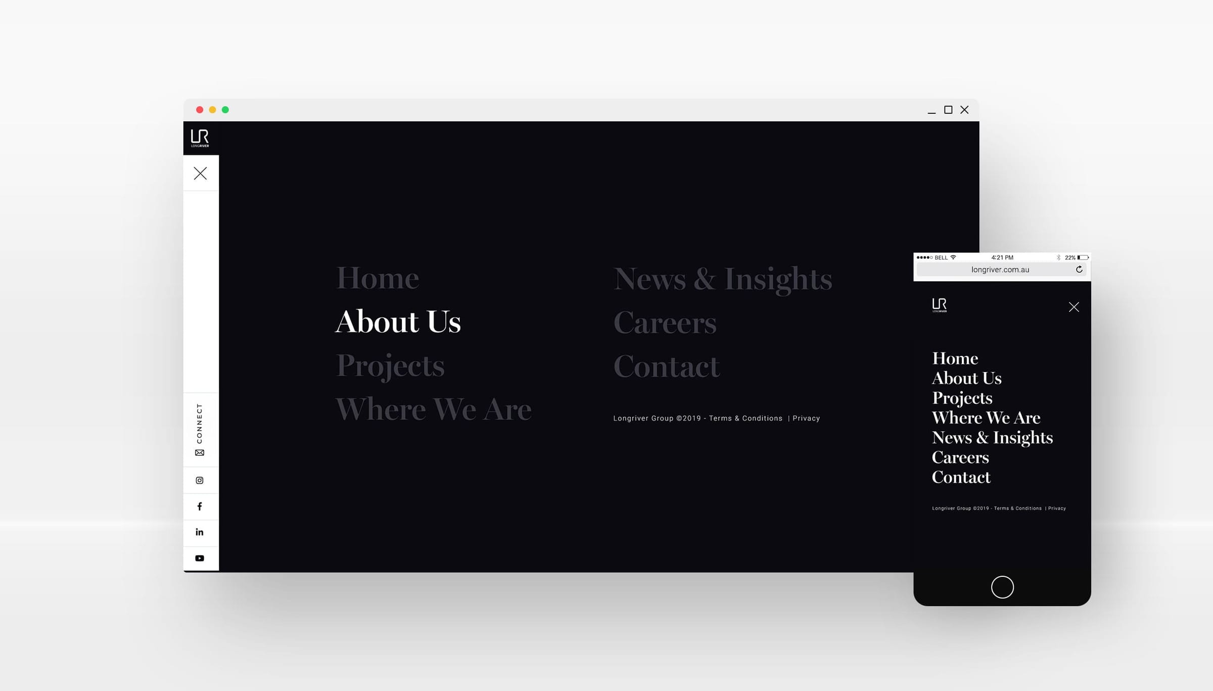 Longriver design mock-up 2
