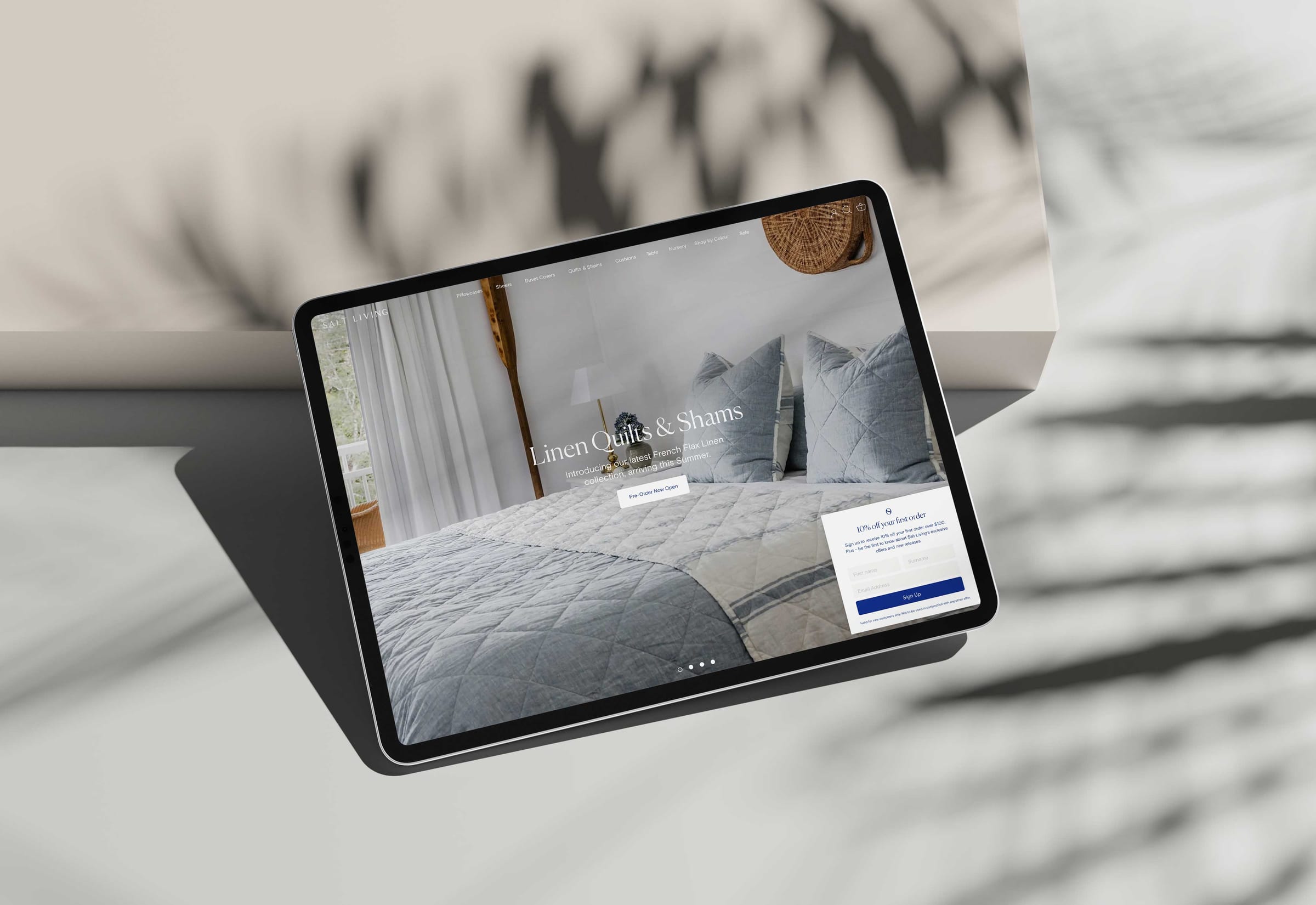 Salt Living design mock-up 1