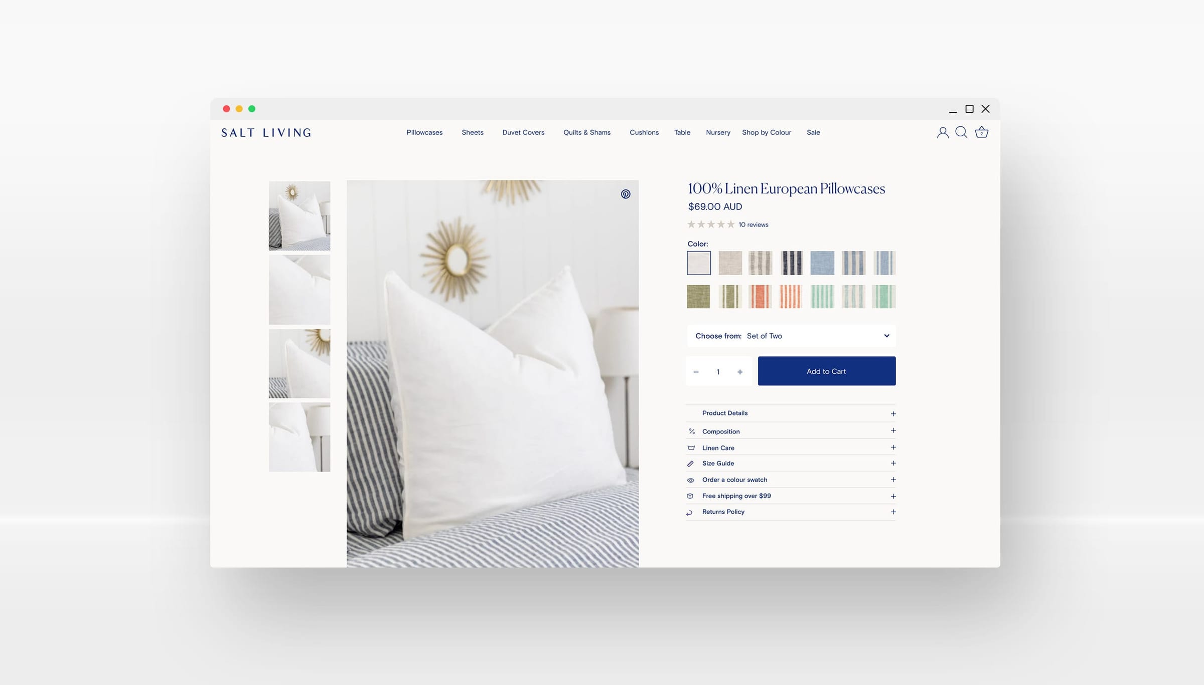 Salt Living design mock-up 7