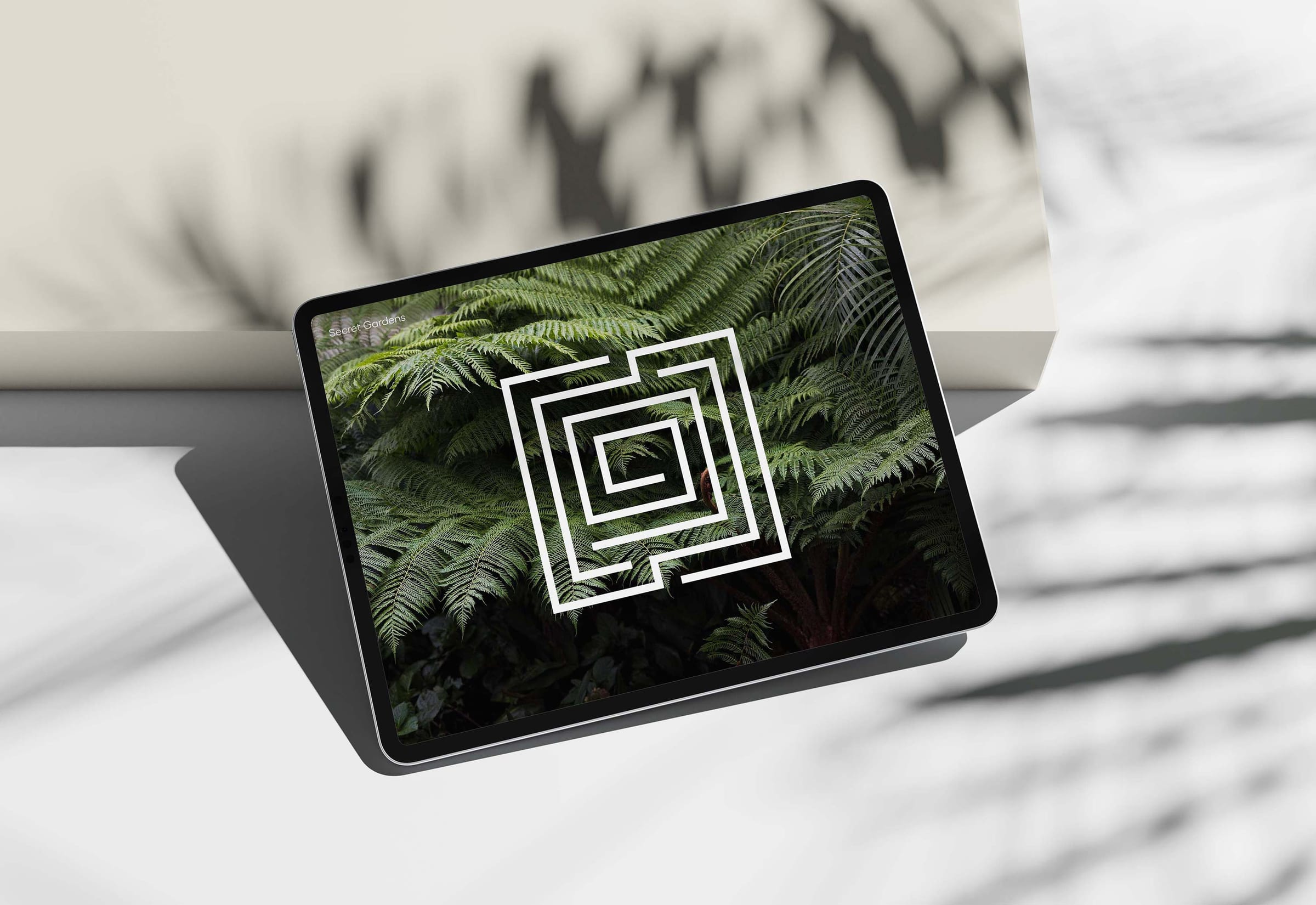 Secret Gardens design mock-up 1