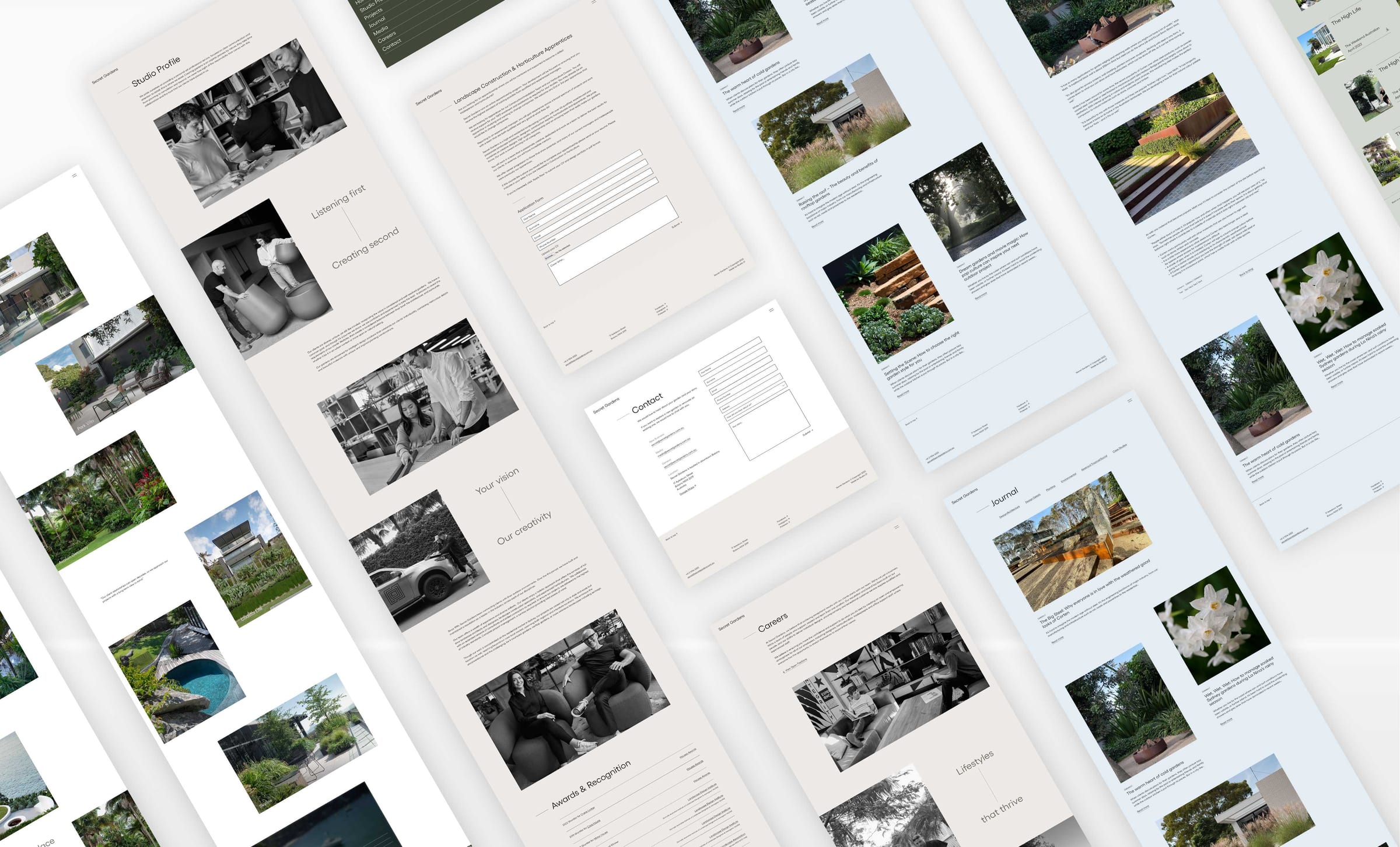 Secret Gardens design mock-up 3