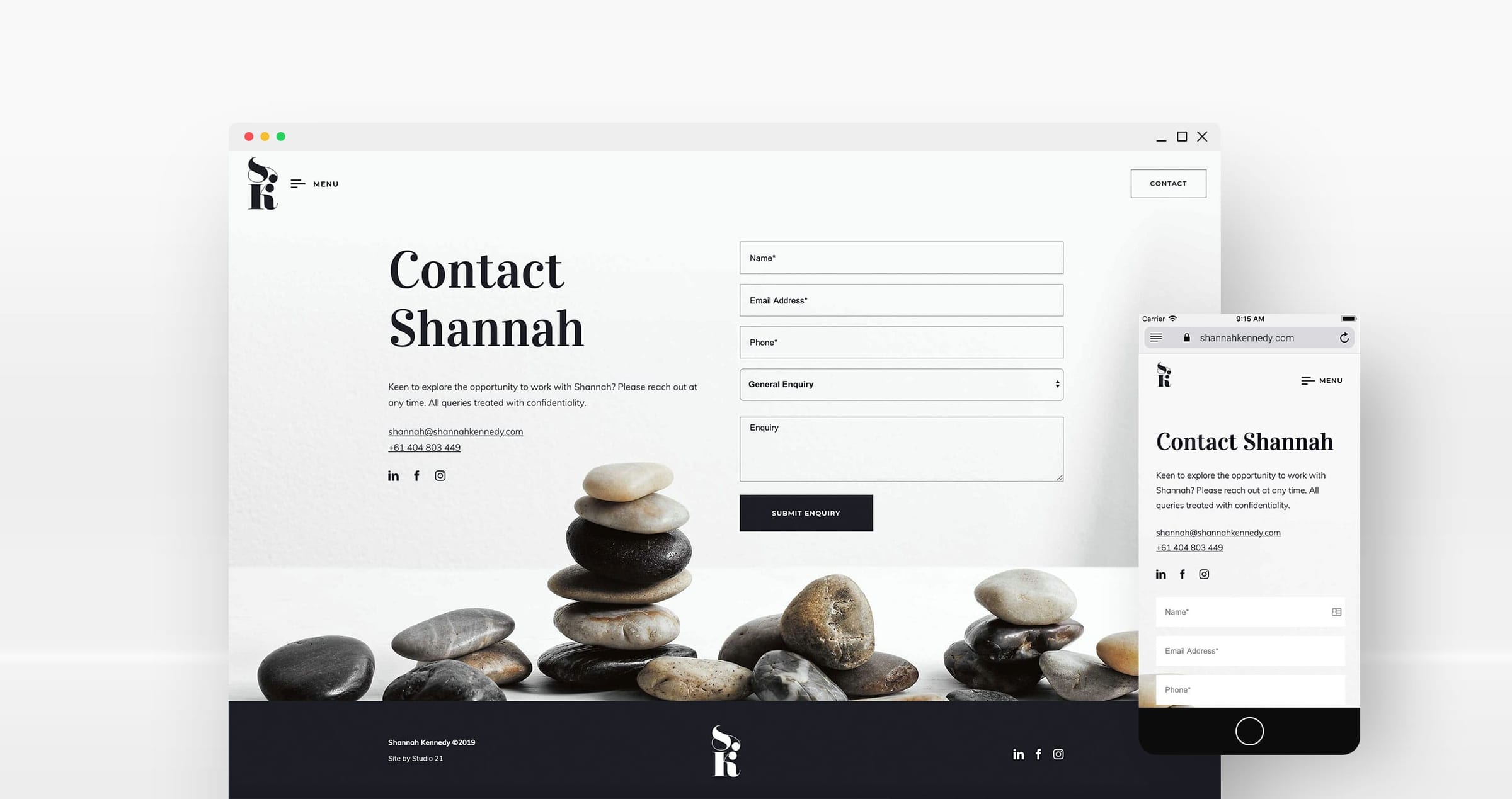 Shannah Kennedy design mock-up 2